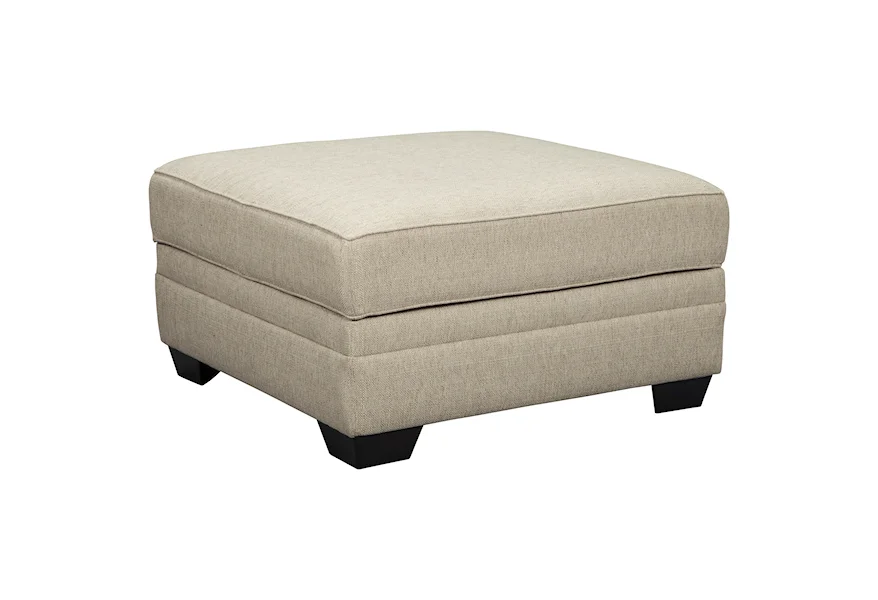 Luxora Ottoman with Storage by Ashley Furniture at Esprit Decor Home Furnishings
